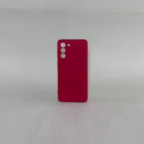 Capa Silicone Vermelha Galaxy S21