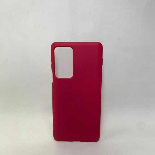 Capa Silicone Vermelha Moto Edge 20 Pro