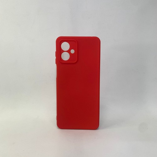 Capa Silicone Vermelha Moto G14