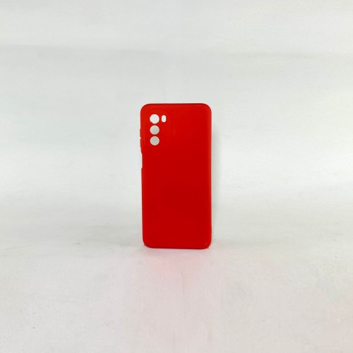 Capa Silicone Vermelha Moto G52/G82