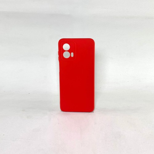 Capa Silicone Vermelha Moto G53