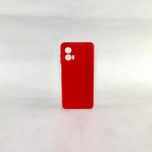 Capa Silicone Vermelha Moto G73