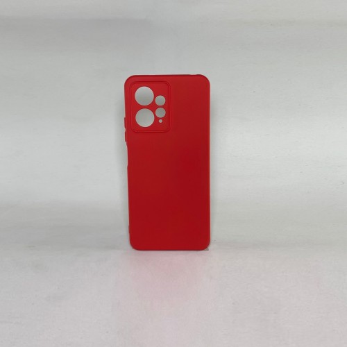 Capa Silicone Vermelha Redmi Note 12 4g