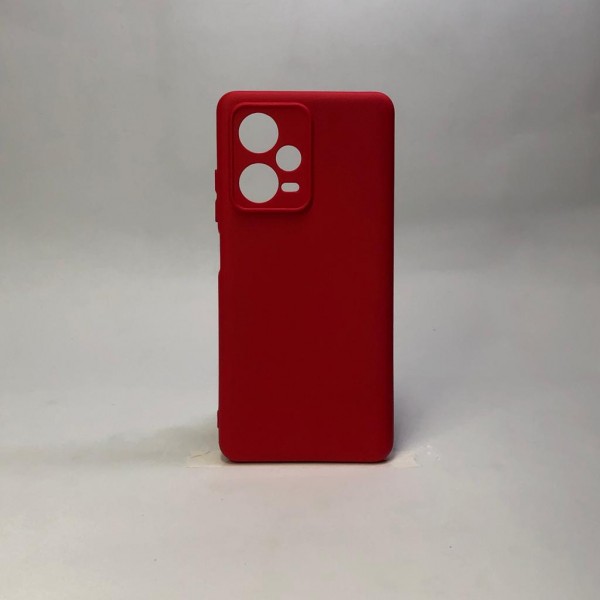 Capa Silicone Vermelha  - Redmi Note 12 Pro Plus 
