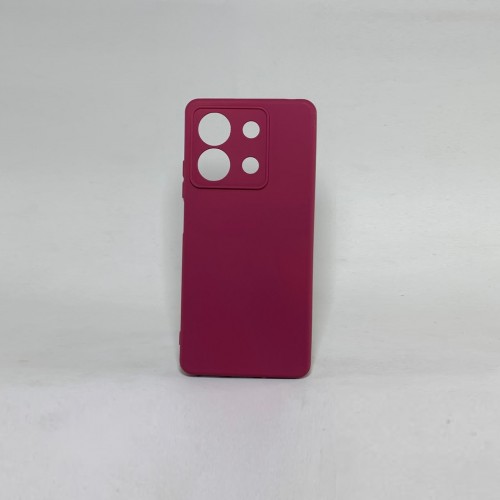 Capa Silicone Vermelha Redmi Note 13 5g