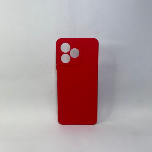 Capa Silicone Vermelho Realme Note 50