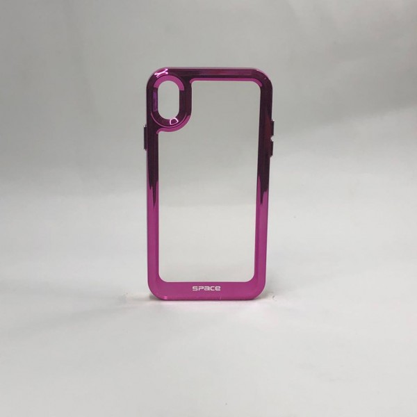 Capa tpu com borda Iphone 13 transparente - Apple - Espaço Case