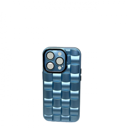 Capa Trançada Azul Claro Iphone 14 Pro