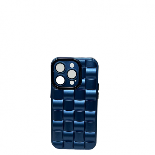 Capa Trançada Azul Iphone 14 Pro