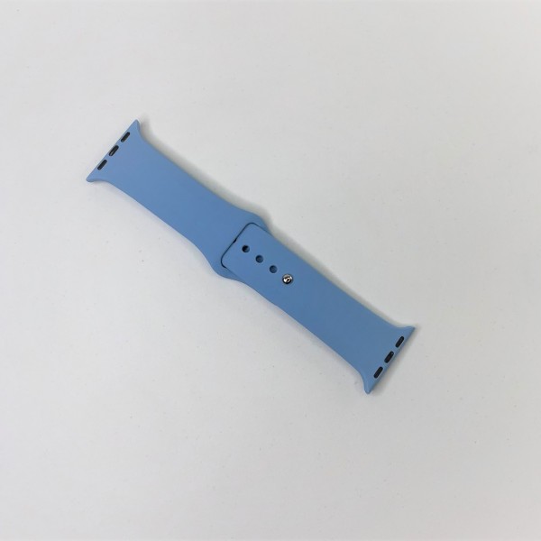 Pulseira Apple Watch - Silicone Azul pastel - 38/40/41mm