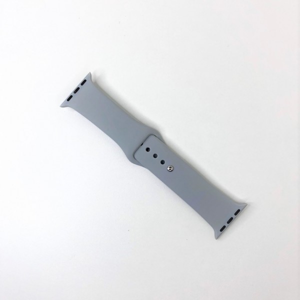 Pulseira Apple Watch -Silicone Cinza -38/40/41mm
