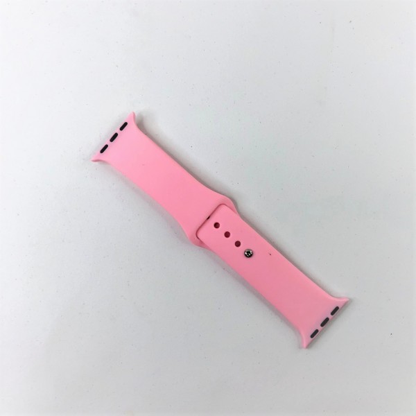 Pulseira Apple Watch - Silicone Rosa Candy - 38/40/41mm