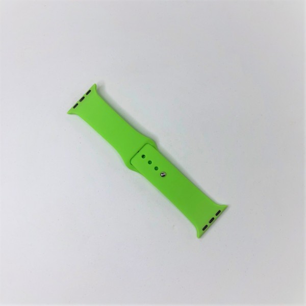  Pulseira Apple Watch - Silicone Verde - 38/40/41mm