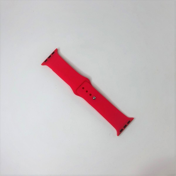 Pulseira Apple Watch - Silicone Vermelha - 38/40/41mm 