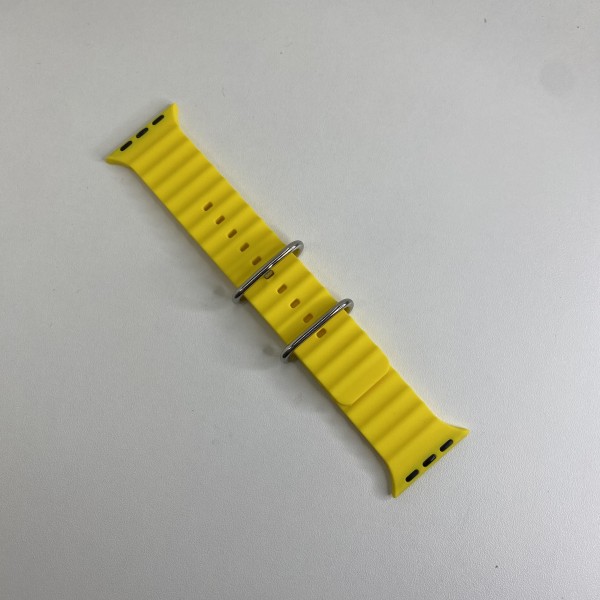 Pulseira Oceano Silicone amarela- 38/40/41mm